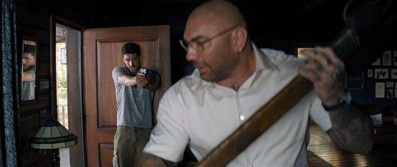 Knock At The Cabin - Clip - Andrew Pulls A Gun