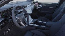 The new Audi SQ8 e-tron Interior Design in Mythos Black