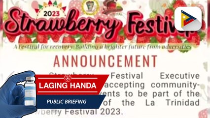 Strawberry Festival sa La Trinidad, Benguet, inaasahang makahihikayat ng local at foreign tourists