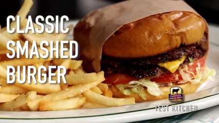 Better Than Fast Food! Classic Smash Burger Recipe