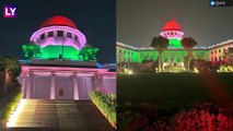 Republic Day 2023: J&K’s Clock Tower, India Gate In Delhi, CST & Mantralaya In Mumbai & Several Other Iconic Structures Illuminated In Tricolour