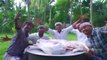 INSIDE MUTTON BIRYANI _ Full Goat Mutton Cooking with Stuffed Biryani _ Mutton Inside Biryani Recipe(360P)