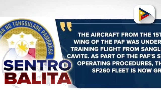 DND, nagpaabot ng pakikiramay sa pamilya ng 2 piloto ng PAF na nasawi sa plane crash