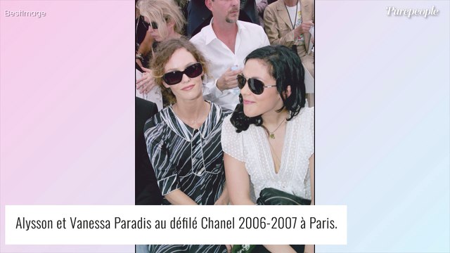 Vanessa Paradis : Rares confidences de sa soeur Alysson sur leur relation, elle a été très présente