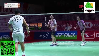 Apriyani Rahayu/Siti Fadia Silva Ramadhanti vs Hu Ling Fang/Lin Xiao Min | R16 | Indonesia Masters 2023