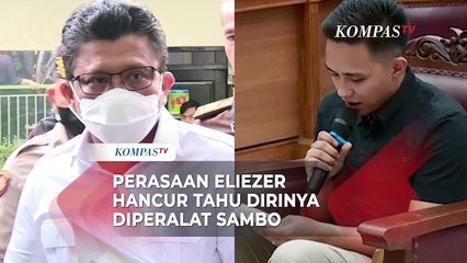 Perasaan Eliezer Hancur saat Tahu Dirinya Diperalat Ferdy Sambo: Saya Dibohongi dan Disia-siakan!