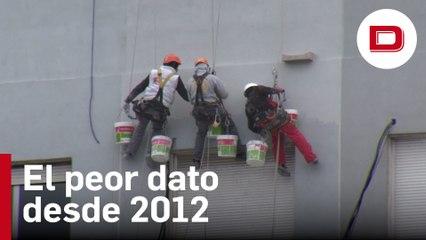 El paro baja en 79.900 personas en 2022, el peor dato desde 2012 sin contar la pandemia