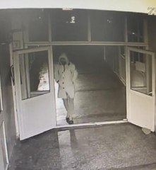 OKULDAN HIRSIZLIK GÜVENLİK KAMERASINDA