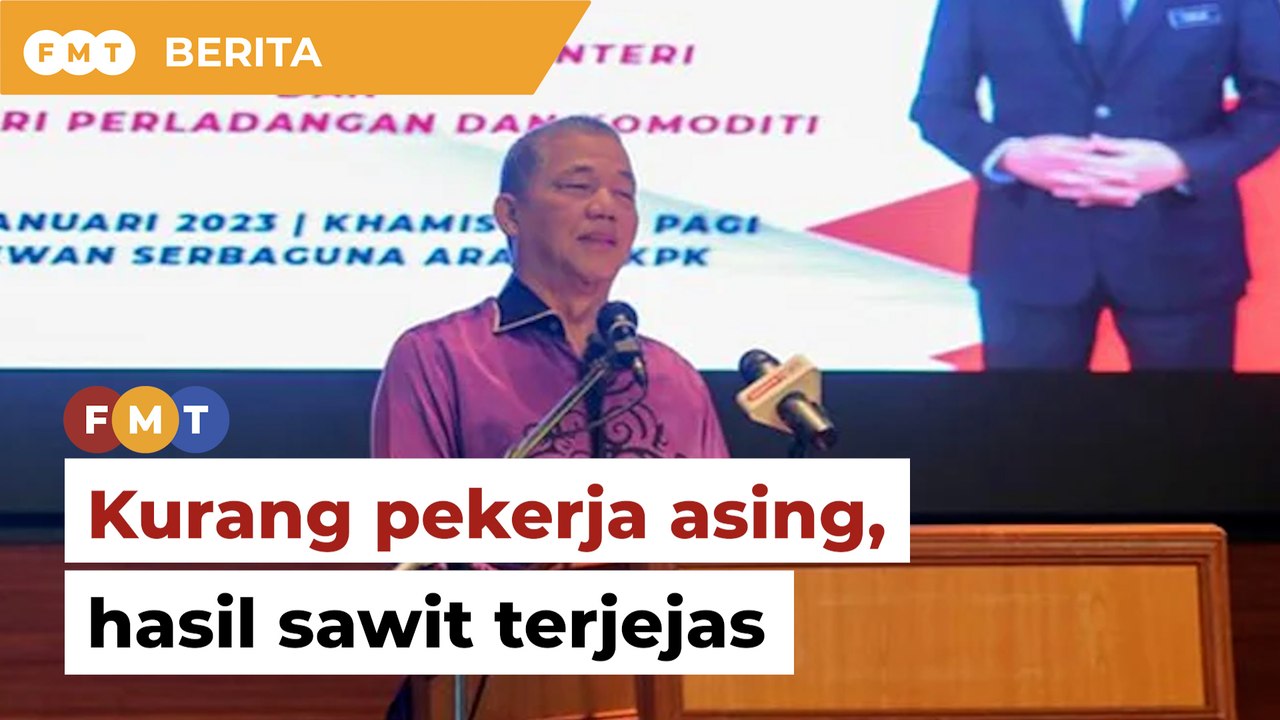 Hasil sawit terjejas teruk akibat kekurangan 63,000 pekerja asing, kata TPM