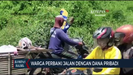Jalan Penghubung Kabupaten Rusak Sejak Puluhan Tahun