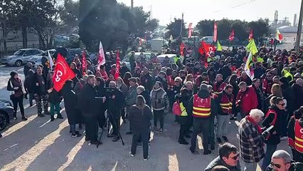 Plusieurs centaines de personnes réunies au meeting de la CGT contre la réforme des retraites