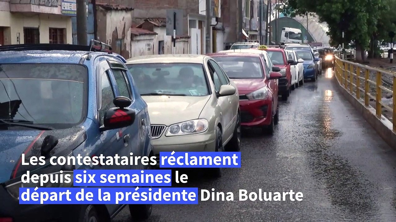 Pérou: le blocage des routes provoque des pénuries à Cuzco