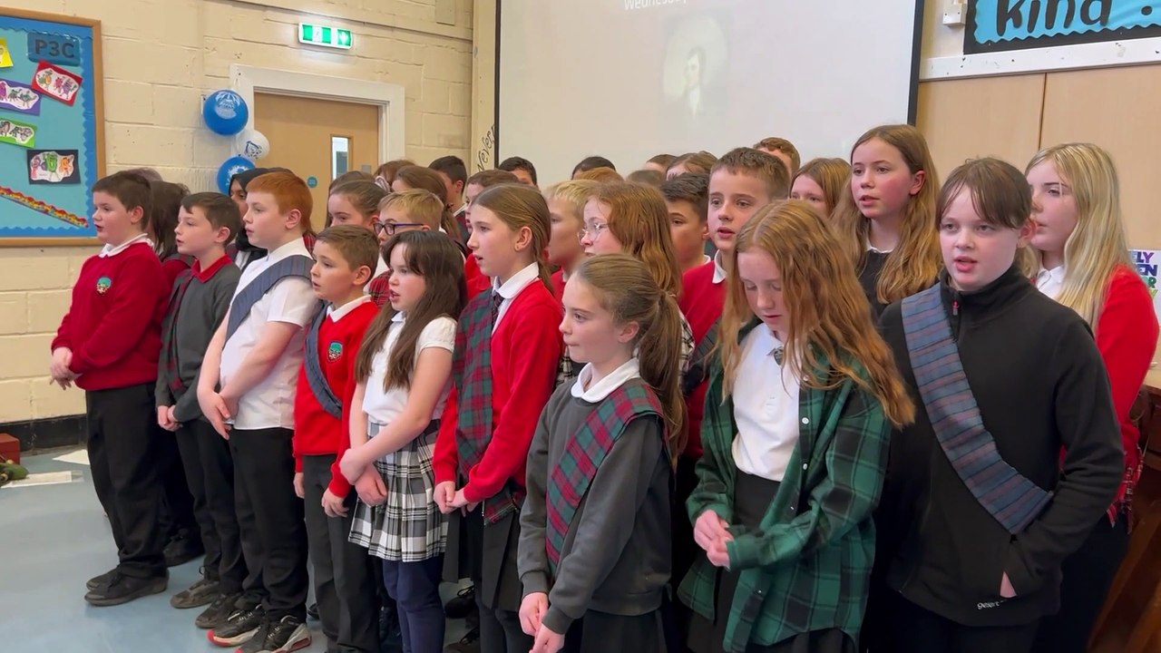 Hallglen Primary Burns Supper