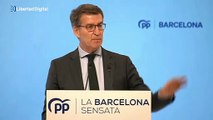 Feijóo marca su estrategia para Cataluña en las elecciones