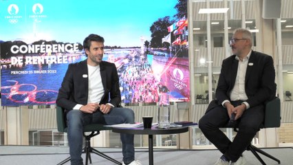 Jeux Olympiques - Paris 2024 - Tony Estanguet et Paris 2024 ont fait leur rentrée "À 548 jours de l'événement, nous sommes dans les temps  !"