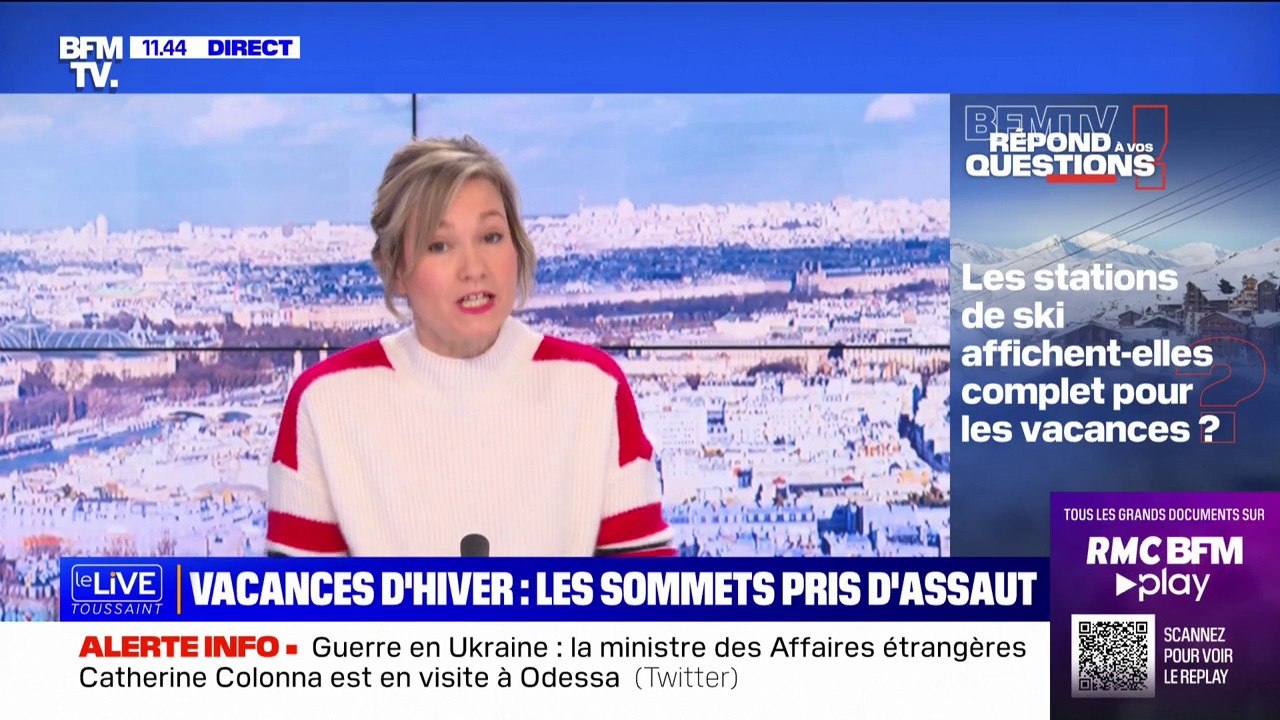 Les stations de ski affichent-elles complet pour les vacances? BFMTV répond à vos questions