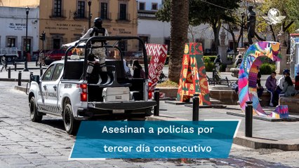 Zacatecas vive semana roja; matan a un policía por día #EnPortada