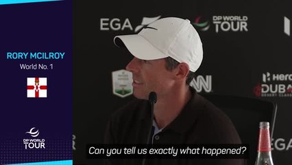 McIlroy explains awkward Reed snub