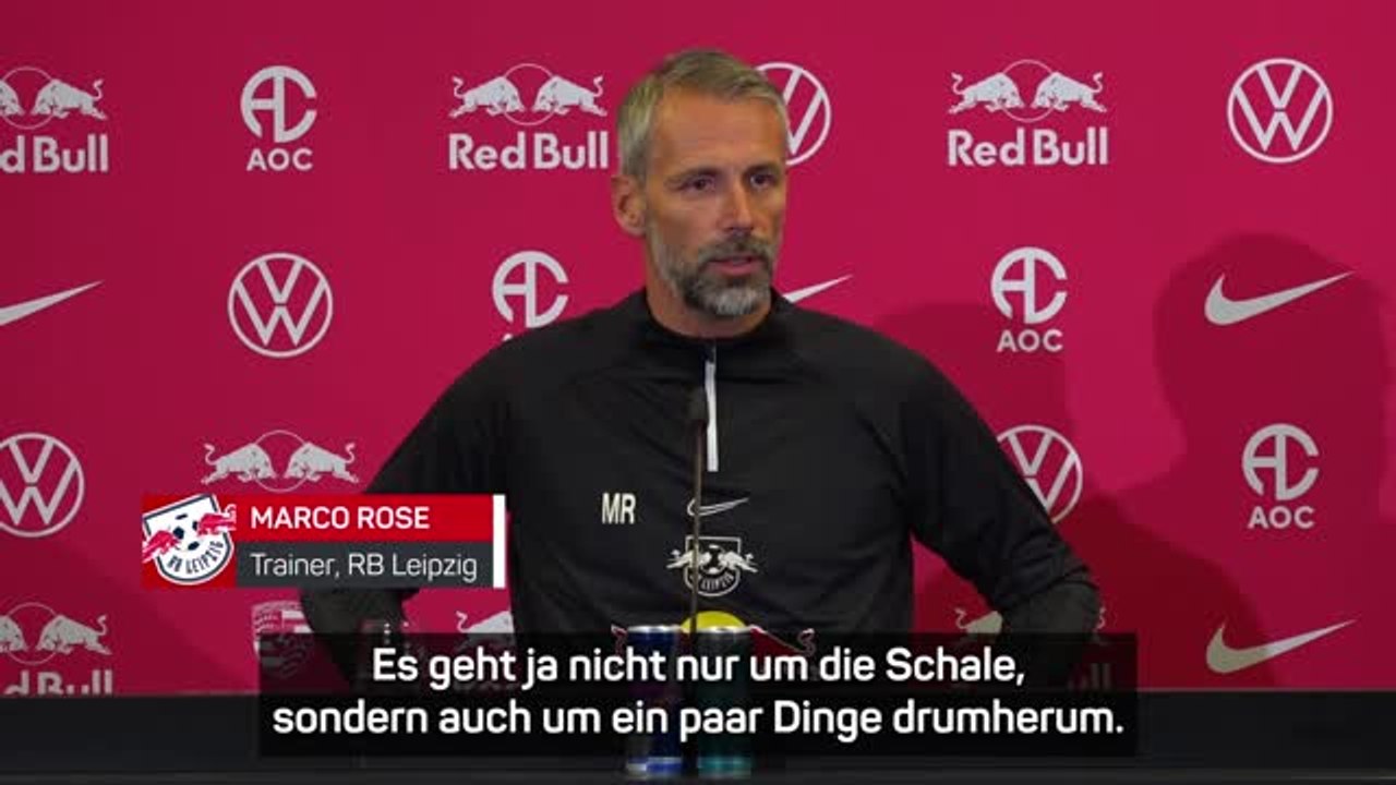 Titelkampf? Rose: „Geht nicht nur um die Schale“