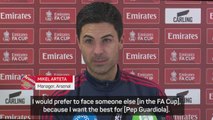 'I would prefer it was someone else' - Arteta on facing mentor Guardiola