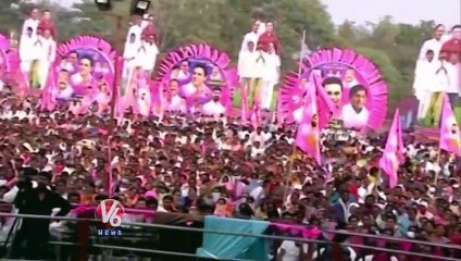 Minister Errabelli Dayakar Rao Speech | KTR Public Meeting In Karimnagar | V6 News