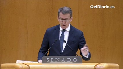 Feijóo, a Sánchez: "Su Gobierno pasará a la historia como el primero que da un paso atrás en la lucha por el feminismo clásico"