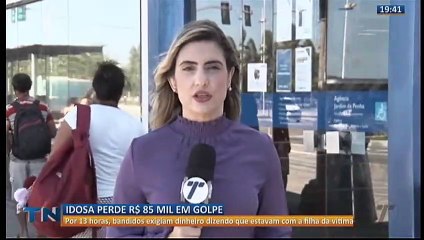 Idosa perde R$ 85 mil em golpe