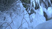 El frío congela parte del país y la temperatura más baja, menos 10 grados en Sabiñánigo