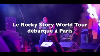 teaser du concert «Rocky Story World Tour» le 3 février à Paris