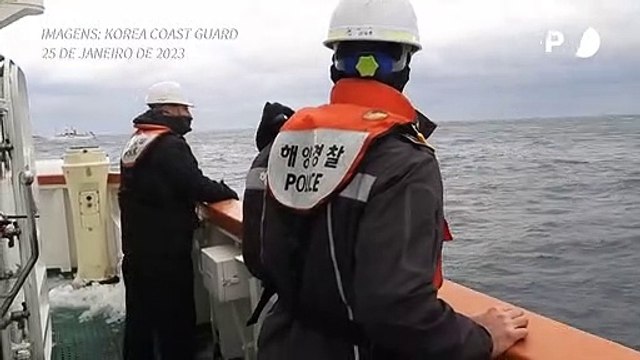 Naufrágio entre Japão e Coreia do Sul deixa oito mortos