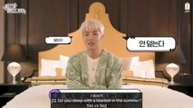 Jhope Bedtime Routine Interview ENG SUB | Jhope Good Night Interview Army Membership Content 230126