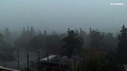 Chuvas torrenciais assolam a Grécia