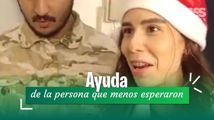 Recibe una ayuda oportuna de la persona menos esperada