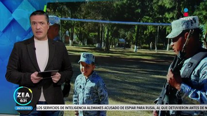 Niño de 10 años salva a sus hermanos de incendio y la Guardia Nacional lo reconoce