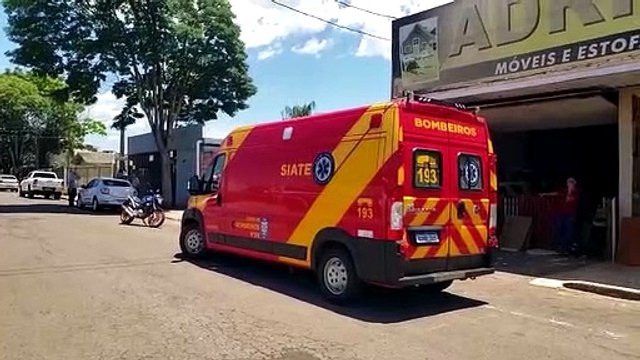 Motociclista fica ferido em acidente de trânsito no Bairro Maria Luiza