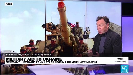 War in Ukraine: Western tanks 'not the end of the story'