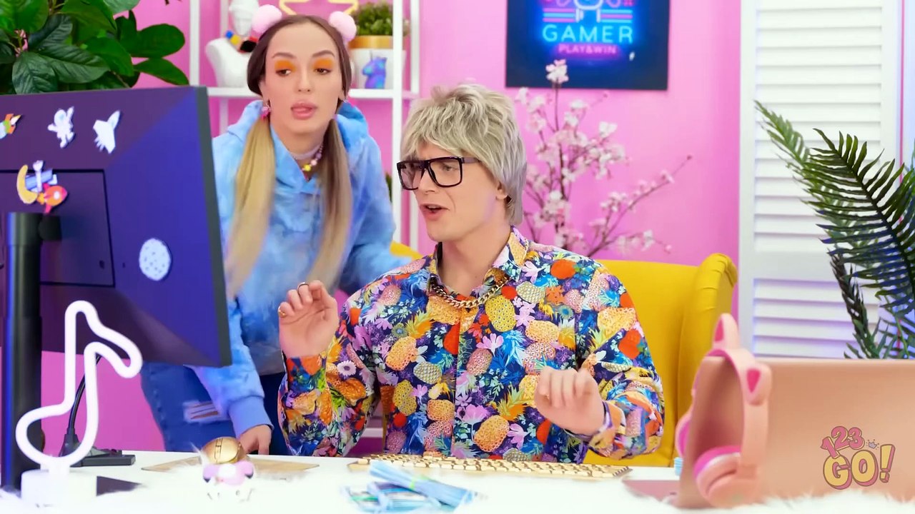 SAD RICH VS HAPPY POOR CHALLENGE || I Was Adopted by Millionaires! Cool DIY Hacks by 123 GO!