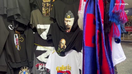 Z an der Haustür und Putin-Graffiti: Exil-Russen bedroht in Belgrad