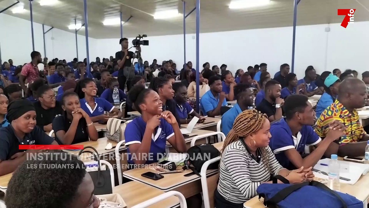 Institut universitaire d’Abidjan : partage d'expérience entre étudiants et entrepreneurs