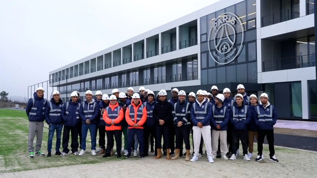 PSG : les joueurs visitent leur nouveau centre d’entraînement
