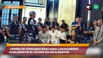 Crimen de Fernando Báez Sosa: los rugbiers hablaron en el último día de alegatos
