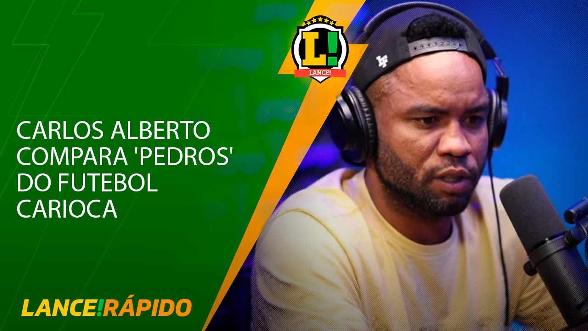 Carlos Alberto compara Pedro Raul, do Vasco, com Pedro, do Flamengo - LANCE!  Rápido - Vídeo Dailymotion