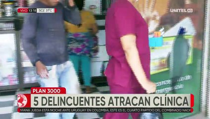 Atracan en una clínica privada en el Plan 3.000, se llevaron dinero y celulares