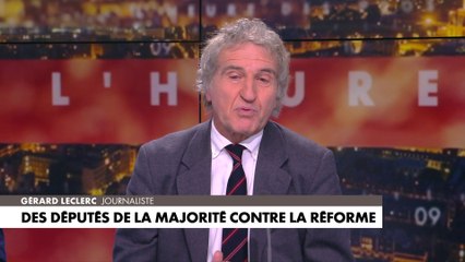 Gérard Leclerc : «Il est clair que l’objectif de la réforme, c’est que les Français travaillent plus»