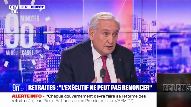 Pour Jean-Pierre Raffarin, la Nupes provoque plutôt l'affrontement que le rassemblement