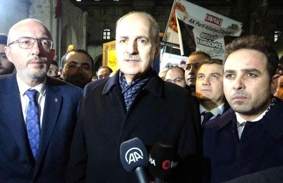Numan Kurtulmuş: Türkiye, Müslüman ve mazlum milletlerin öncüsü ve sözcüsüdür