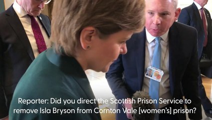 Trans rapist Isla Bryson to not be imprisoned at all-female jail the correct decision – Sturgeon