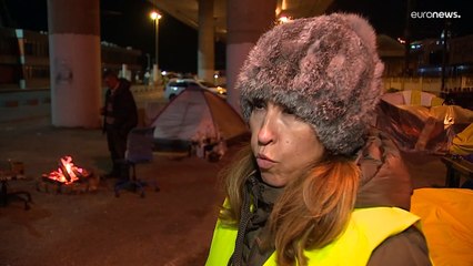 Европа и Азия во власти волны зимнего холода