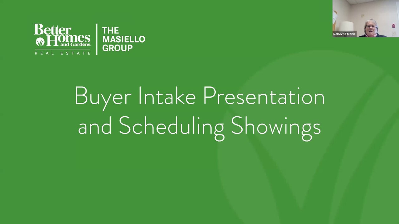 Building Foundations 6 - Buyer Presentation
