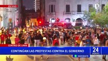 Protestas en Lima: así se desarrollaron las manifestaciones en contra del gobierno